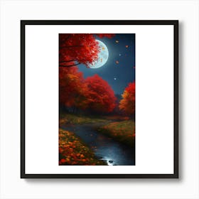 Autumn Forest 4 Art Print