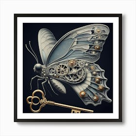 Dead Butterfly Art 3 Art Print