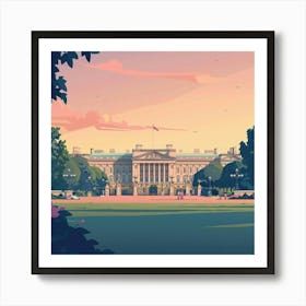 Buckingham Palace 8 Art Print