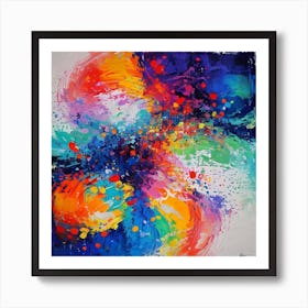 Abstract Painting 10 Art Print