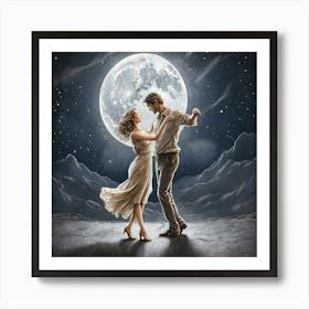 Moonlight Dance Art Print