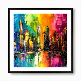 Cities Of Japan - City Skyline Art Print