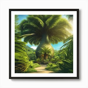 Tree In The Jungle Art Print