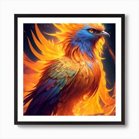 Phoenix Bird Art Print