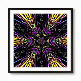 Abstract Psychedelic Art 11 Poster