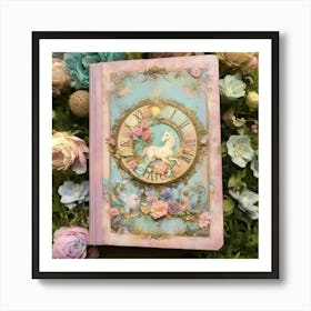 Shabby Chic Dreamy Pastel Junk Journals Magical Cr (4) 2024 05 07t215810 Art Print