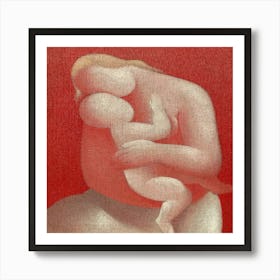 Mother And Child 8 Art Print