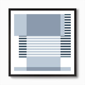 Marfa In Blue Art Print