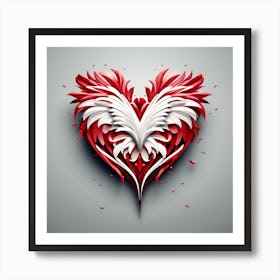 Valentine design 1 Art Print