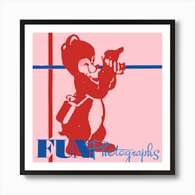 Fun Photography | Vintage Camera Logo Art Print