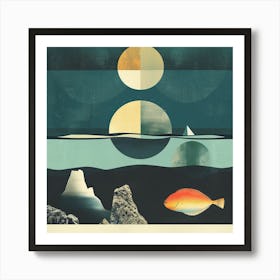 Fish In The Sea Art Print