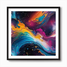 Abstract Painting 113 Art Print