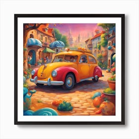 Vw Beetle Art Print