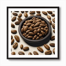 Coffee Beans 309 Art Print