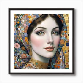 Woman In Gold Art Print