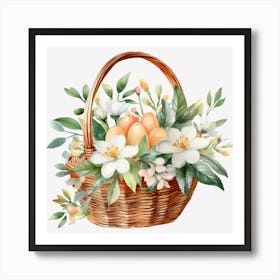 Easter Basket 6 Art Print