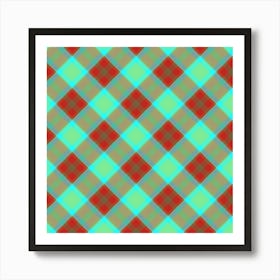 Plaid Fabric 120 Poster