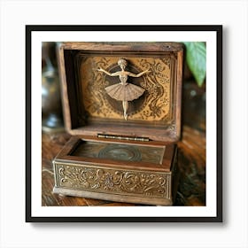 Stockcake Vintage Music Box 1718935868 Art Print