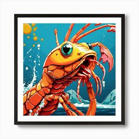 Crawfish 7 Art Print