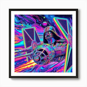 "Vader Head-On" [Risky Sigma] Art Print