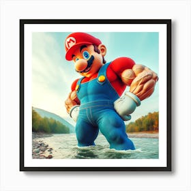Happy Mario Day Art Print
