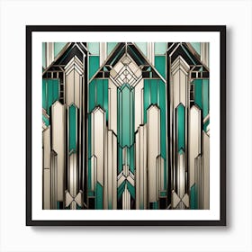 Deco Style Art Print