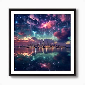 New York City Skyline 6 Art Print