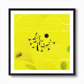 Get Happy Smiley Art Print