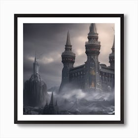 Fantasy Castle Art Print