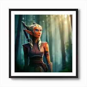 Star Wars The Clone Wars Art Print