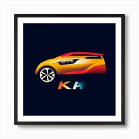 Kai Car Logo Art Print