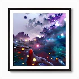 Symphony Of Light Art Print