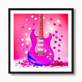 For the love of music Art Print