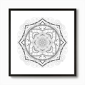 Mandala Motif 1 Art Print