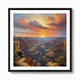 Grand Canyon Sunset Art Print