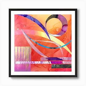 Abstract Painting 4 Art Print