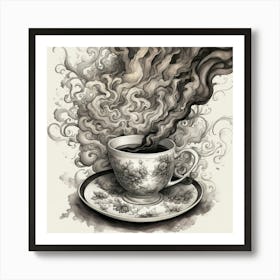 Tea Art 30 Art Print