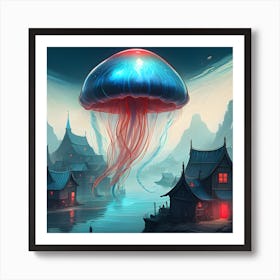 Jellyfish 1 Art Print