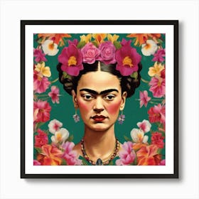 Frida Kahlo 131 Art Print