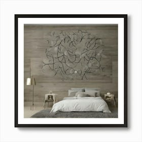 Abstract Metal Wall Art 4 Art Print