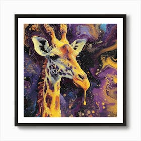 Giraffe 14 Art Print