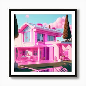 Barbie Dream House (385) Art Print