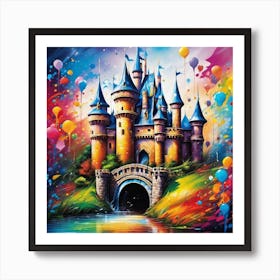 Cinderella Castle 20 Art Print