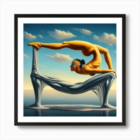 'Dancing Woman' Art Print