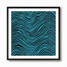 Zebra Stripes 1 Art Print