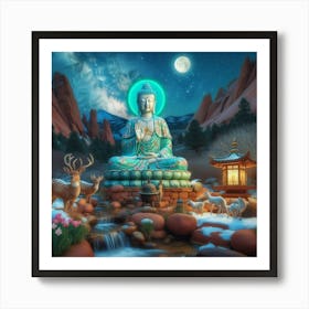 Amitabha Art Print