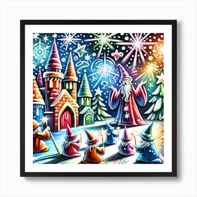 Super Kids Creativity:Santa'S Elves Art Print