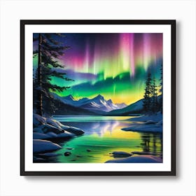 Aurora Borealis 32 Art Print