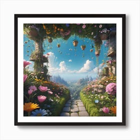 Fairy Garden 2 Art Print