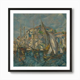 Dubrovnik By Konštantín Bauer Art Print